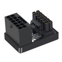 Cablecc 12VHPWR 16-Pin 12+4-Pin Male to Female PCI-E 5.0 Power Modular ATX3.0 Adapter with 360-Degree Down Angle for 4080 5090TI Graphics Cards