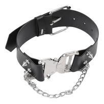 Cross-Pendant Thigh Ring Adjustable Chain Armband Punk Choker Goth Neckband  Clubwear Accessories