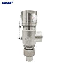 XGAQF A21W-16P 304 Stainless Steel Spring Safety Valve DN15