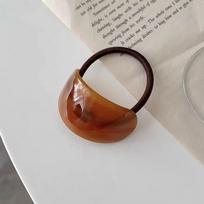 Acetate Head Rope Fashionable Elastic Oval Hair Accessories Portable Hair Ring Women