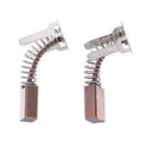 2PCS Motor Copper Carbon Brushes Lithium Drill Parts Maintenance Repair Replacement Carbon Brushes Drill Carbon Brushes