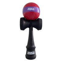 RANGS Japan Kendama (Red, Beech Wood, with spare string and threader) - Ages 6 and up