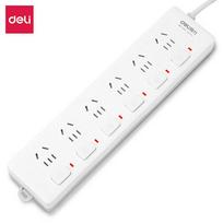 Deli 6-Outlet Power Strip with Individual Switches 220V