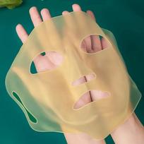Reusable Silicone Face Mask Holder 3D Ear Hanging Design Moisturizing Facial Mask Cover Anti Wrinkle Auxiliary Mask