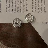 S925 Sterling Silver Smiley Face Stud Earrings for Women, Korean Style Round Hoop 2023, Ear Care Accessories 925 Silver