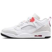 Air Jordan Spizike Low White Vast Grey Men Sneakers Black Bright-Crimson IQ0305-100 42
