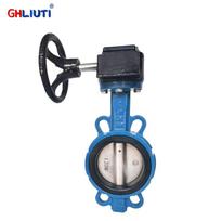 Ductile Iron Worm Gear Lug Type Butterfly Valve DN150