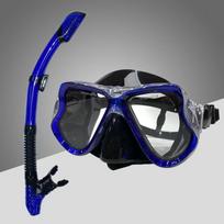 Adult Full-Dry Scuba Mask & Snorkel Set - Snorkeling Essentials