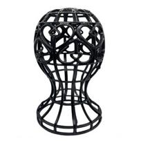 4 Color Plastic Wig Stand Lantern Shape Wig Head Stand Wig Accessories Hat Cap Holder