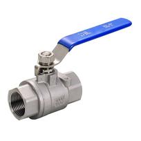 Wenstan 304 Stainless Steel Two-Piece Ball Valve DN40