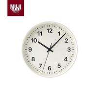 MUJI Minimalistinis rodyklinis sieninis laikrodis balta