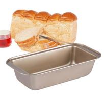 Rectangle Carbon Steel Non Stick Pan Cake Toast Bread Loaf Baking Mold Pan Bakeware Diy Cake Baking Supplies gold 25cm