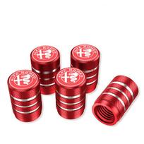 Car Wheel Tire Valve Stem Caps Dust Covers Stem Air Valve Cap For Alfa Romeo giulia stelvio giulietta 159 147 156 166 Accessorie