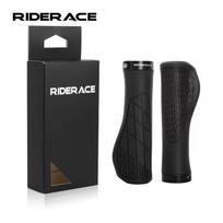 1Pair MTB Bike Handlebar Grips Anti-Skid Comfortable Lockable Soft Rubber Cycling Accessory