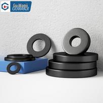 GUWANJI Blackened Carbon Steel Flat Washers M8x22x4 (1 Jin)
