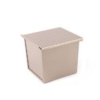 with Cover Cube Toast Box Carbon Steel Cake Mold Bakeware Bread Mold  Dough