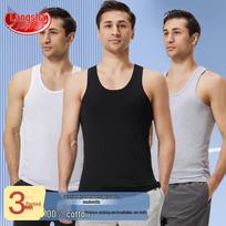 Lonsa Men's Pure Cotton Sleeveless Undershirt Vest 175/100