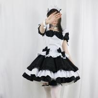2023 m. Juoda Miela Lolitos Tarnaitė Kostiumai Merginoms Moterims Graži Tarnaitė Cosplay Kostiumų Animacijos Šou Japoniška apranga Suknelės Drabužiai S juoda