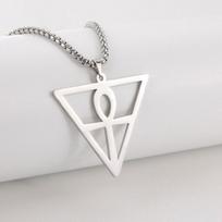 Viking Eye of Horus Egypt Charm Pakabukas Cross Ankh Religinis karoliai vyrams Moterų amuletas Vintažinės aukso spalvos papuošalai