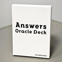 10,4*7,3 cm atsakymai „Oracle Deck“ dovana tarologui 36 vnt.