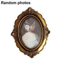 1vnt dervos nuotraukų rėmelis retro stiliaus Išdėstykite stalą Atsitiktinis fotopopierius elipsės europietiško stiliaus 16.5*21.3CM