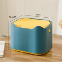 Cat Litter Trash Can Shovel Special Garbage Bag Cat Litter Companion Cat Poop Bucket Push-type Feces Cleaning Artifact Supplies 18*13.5*12.5cm