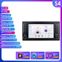Hizpo Intelligent 2din Android 13 Car Radio Multimedia Video Player for VW Volkswagen Touareg 2004 - 2011 Transporter Navigation GPS Carplay 4G BT S4 8Core 4G 32G AI