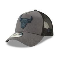 Casquette - Chicago Bulls - DIAMOND TRUCKER - Gris Foncé - Taille Unique - Style Urbain
