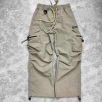 EastRogue Outdoor Functional Windbreaker Pants, Waterproof Breathable Drawstring Pleated Paratrooper Pants, Casual Long Pants for Men and Women. S