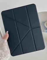 2024pro11 Magnetic Protective Case with Pen Slot: Y-Fold iPad Air5 11-Inch Tablet Cover iPad Mini 6/Mini 7