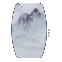 Solid Wood Tabletop Waterproof Removable Tea Table Top for Camper RV Car Yacht Floating Bridge Deck Terrace Smooth marble