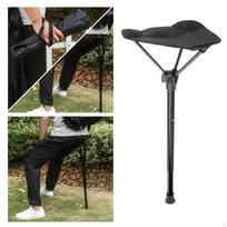 Compact Folding Stool for Concerts with Padded Seat