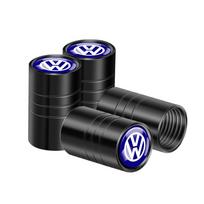 For VOLKSWAGEN VW 4pcs Car Tire Valve caps Metal Cap Case Decor Dustproof Accessories For Volkswagen Caddy Scirocco CC Golf MK7