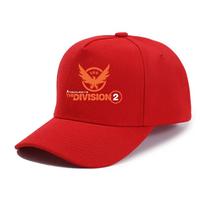 The Division 2 Baseball Cap Tom Clancy's SHD PS4 PC Game XBOX  Hip Hop Hats Snapback Caps Casual Travel Outdoor Sun Hats 55CM-60CM