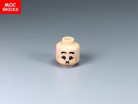 10pcs MOC Bricks Male & Female Figure Head Face Expression DO-IT-YOURSELF Mini Dolls Blocks Learning-Focused Toys
