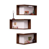In-Stock Multi-layer Solid Wood Wall Corner Shelf for Figurines