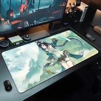 lanyan Mouse Pad 500X1000 mm Large Gaming Mousepad Gamer XL Rubber Otaku Keyboard Pad Laptop Desk Mat 600x300x2mm