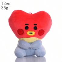 LINE FRIENDS BT21 Kpop Anime 10–24 Cm Animacinis Pliušinis Žaislas Kuprinė: Miela korėjietiško stiliaus lėlė – puikiai tinka Kalėdoms ir gimtadieniams