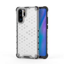 Durable Honeycomb Drop-Proof Phone Case for Honor 8X & Huawei Mate30 - Transparent Full-Coverage Huawei Mate50