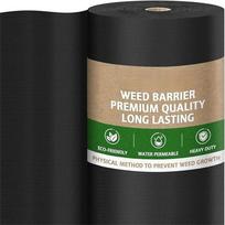 Extra thick and durable1181Inch Wide Weed Barrier Fabric Garden Ground Cloth Anti-Aging Breathable Moisture Retention Garden Soi