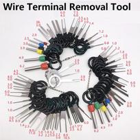 100pcs Puller Tool Motorist Kit Wires Pin Extractor Automotive Stylus Tooling Set Car Terminals Removal Auto Disassembly Tooling 100pcs