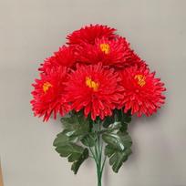 New 7 Heads Artificial Chrysanthemum Polychrome Anti-fading Fake Flower Large DIY Chrysanthemum Bouquet Home Decor