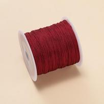 160m 0.4mm Multi-color Beaded Rope Nylon Thread for DIY Bead Stringing Material Chinese Knot Bracelets Jewelry Making Supplies
