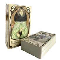 English Ethereal Visions Illuminated Tarot Cards Deck Board Table Games For Party Playing Card Entertainm
