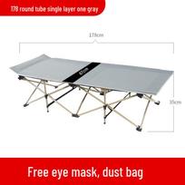 Single Folding Bed Recliner: Office Nap, Outdoor Beach, Leisure, Hospital Care Chair with Logo No cotton pad