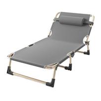 Durable Multifunctional Folding Bed Adjustable Household Folding Recliner Napping Lounger for Adults Children