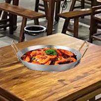 Multipurpose Stainless Steel Cooking Wok Saute Pan For Deep Frying Boiling And Steaming For Efficient Heat Conduction
