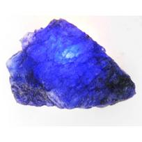NATURAL BLUE Tanzanite Earth Mined Huge Size Uncut 220.10 Rough CERTIFIED 48.6 mm mėlyna