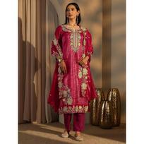 Party Wedding Wear Palazzo Suit Indian Bollywood Designer Salwar Kameez Dress L-40