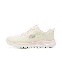 Skechers Graceful Sport Comfortable Mesh Breathable Low-Top Running Shoes Women sneakers Light-Pink 12615-NTPK 36.5
